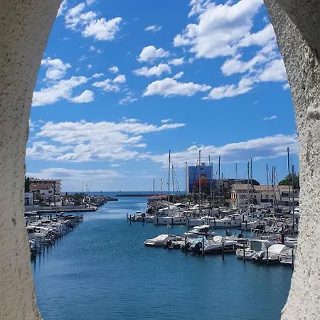 Agreable F2 Loggia Vue Port Parking Carnon-Plage