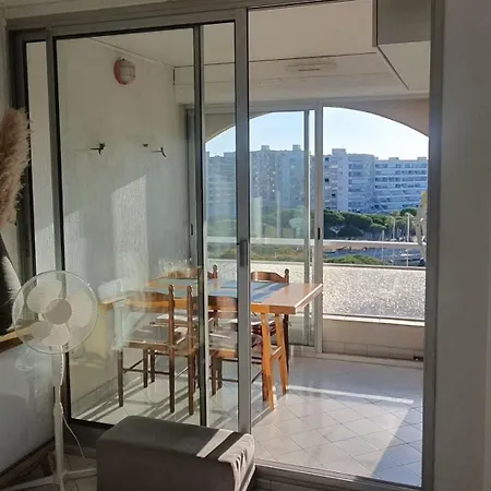 Apartment Agreable F2 Loggia Vue Port Parking Carnon-Plage