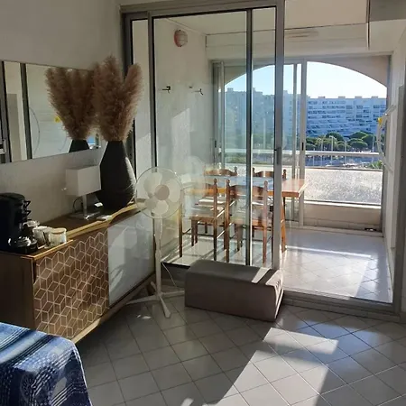 Agreable F2 Loggia Vue Port Parking * Carnon-Plage