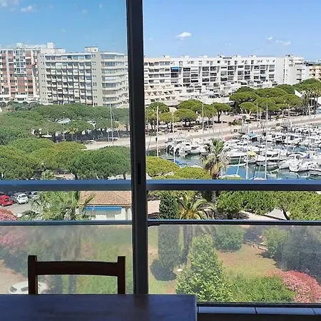 公寓 Agreable F2 Loggia Vue Port Parking *