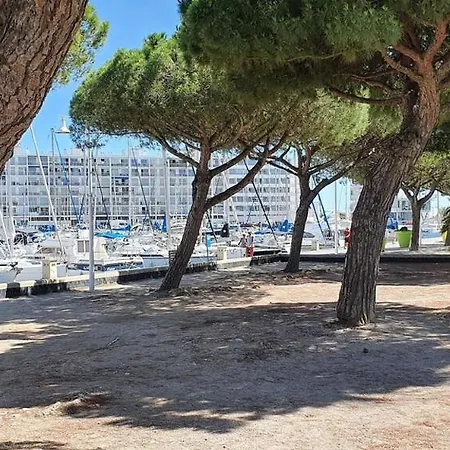 公寓 Agreable F2 Loggia Vue Port Parking 卡诺海滩