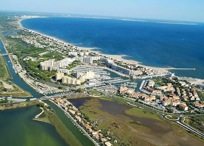 Agreable F2 Loggia Vue Port Parking Carnon-Plage