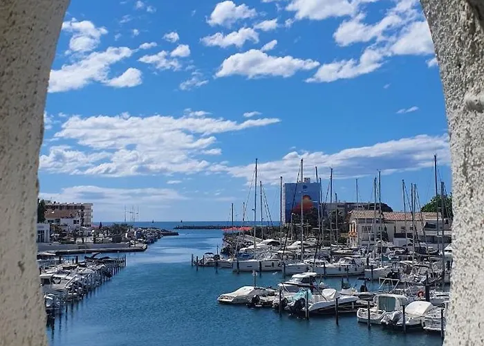 Agreable F2 Loggia Vue Port Parking Carnon-Plage