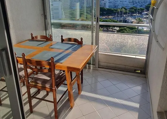Agreable F2 Loggia Vue Port Parking Carnon-Plage