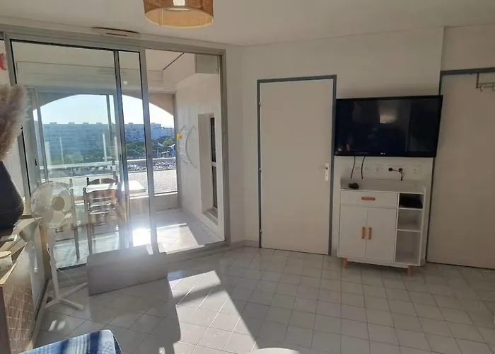 Agreable F2 Loggia Vue Port Parking * Carnon-Plage
